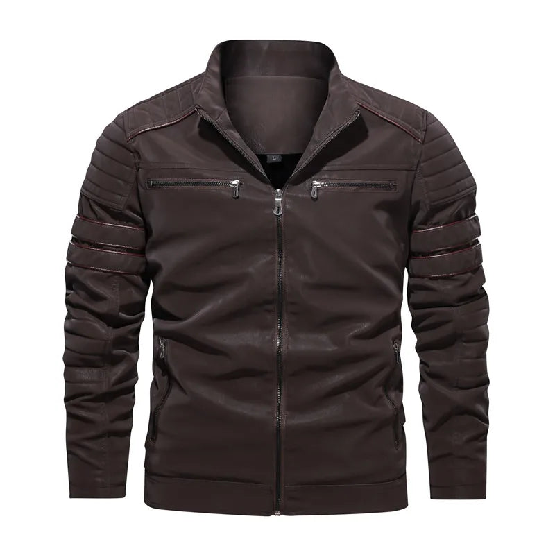 William | Elegant Leather Jacket