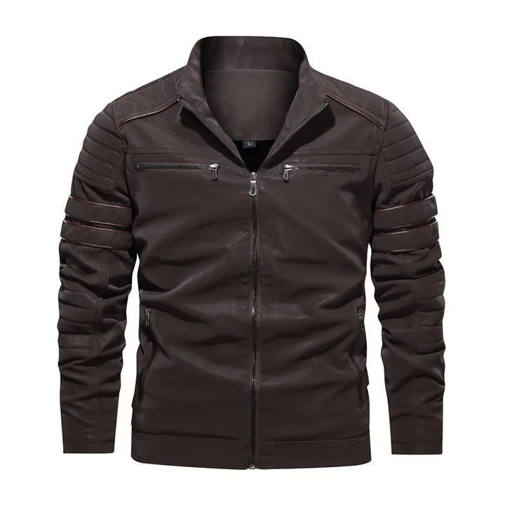 William | Elegant Leather Jacket