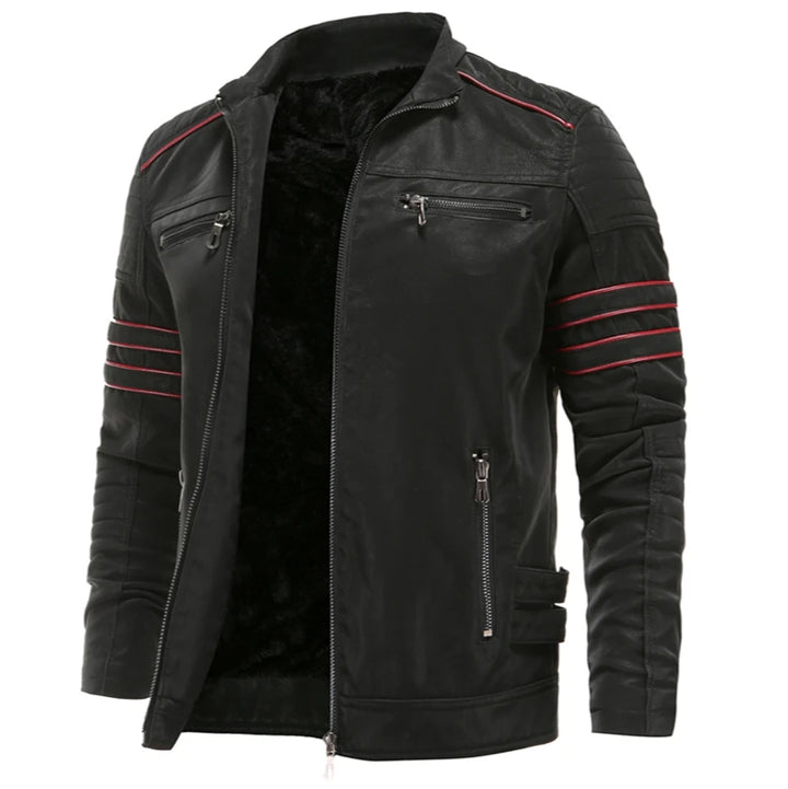 William | Elegant Leather Jacket