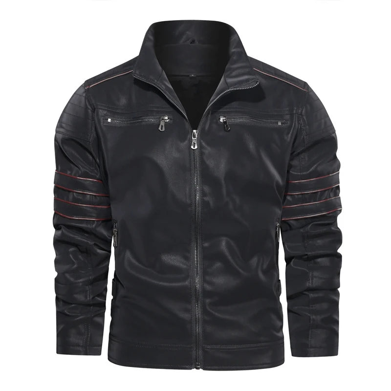 William | Elegant Leather Jacket