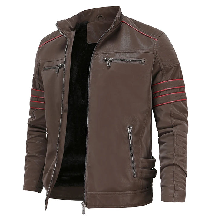 William | Elegant Leather Jacket