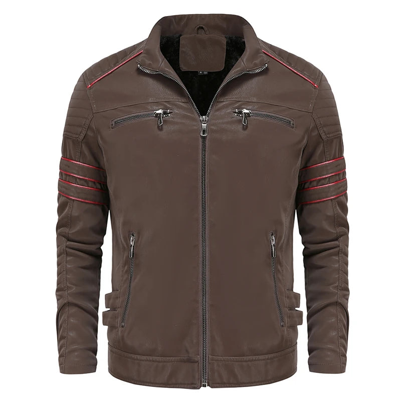 William | Elegant Leather Jacket