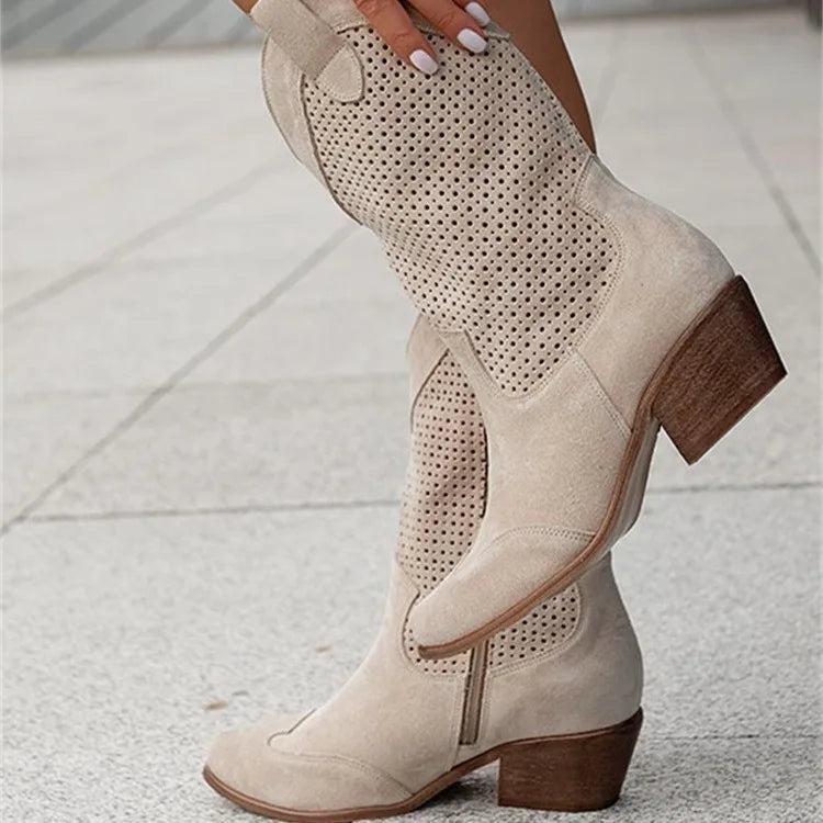 Rachel - Cowboy Style Orthopedic Boots