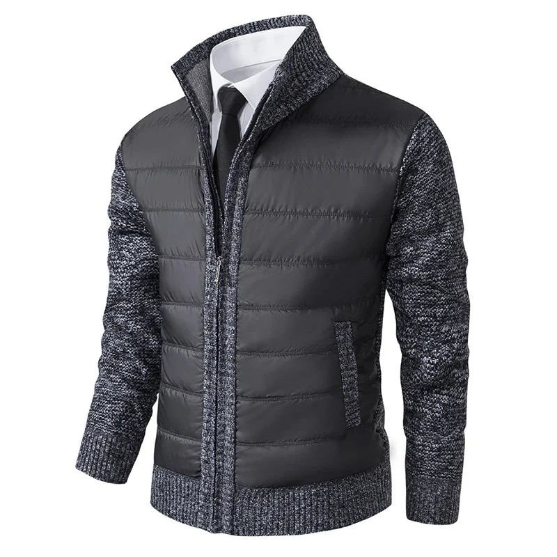 Versatile men's winter cardigan