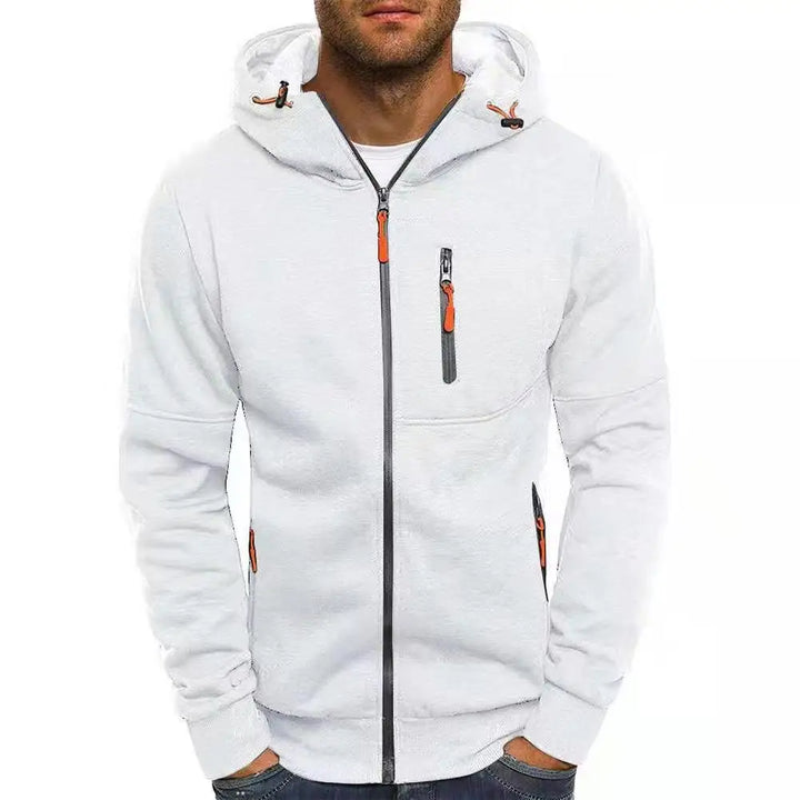 Men's sporty hoodie jacket