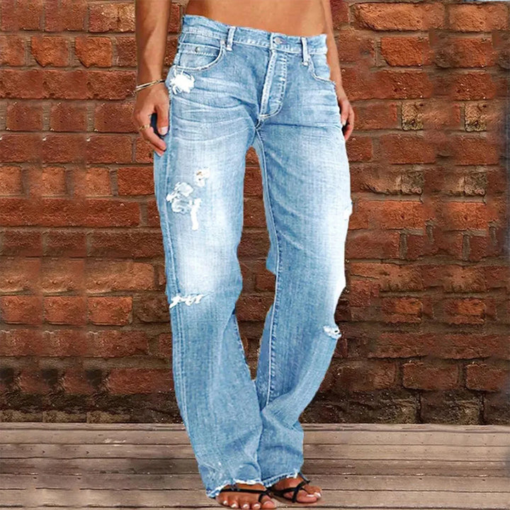 Viktoria | Loose Wide-Leg Denim Jeans