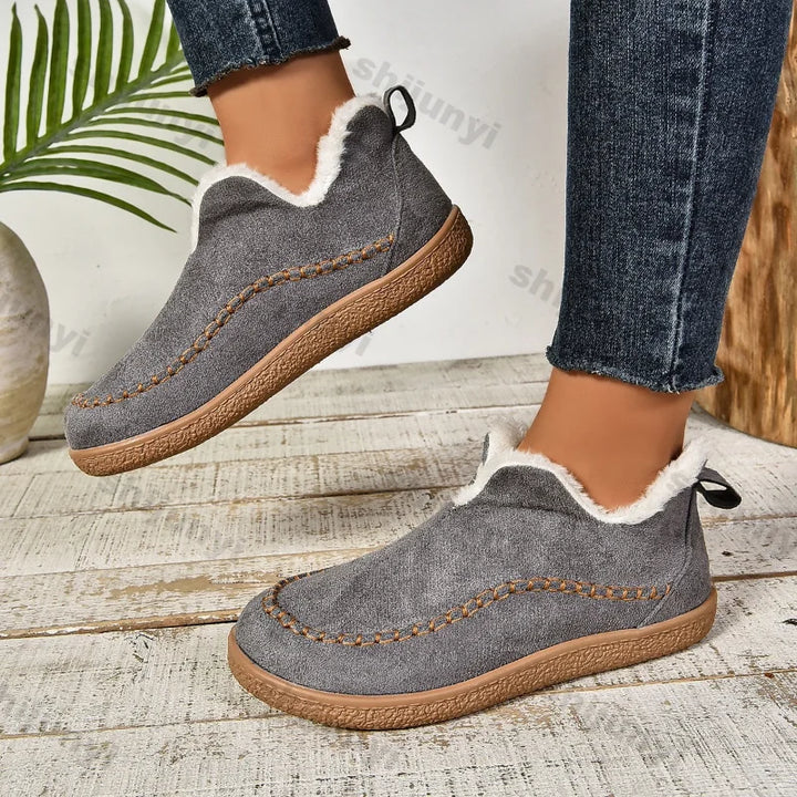 Katie Orthopedic Leather Ankle Boots