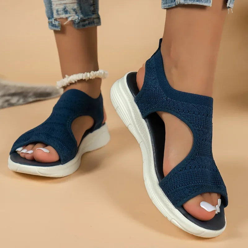 Amelie | Handmade Wedge Sandals