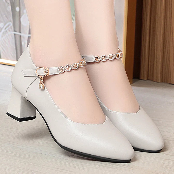 Zymara | Premium Patent Leather Pumps