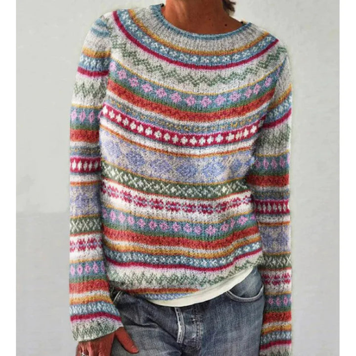 Yasmine | Retro autumn sweater
