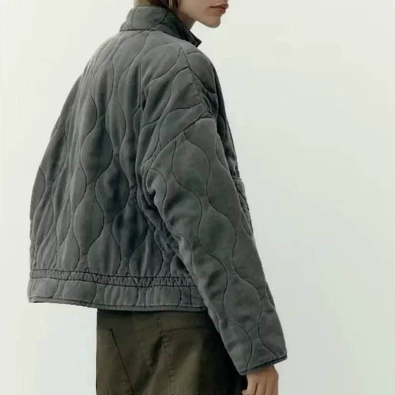 Vintage Quilted Cotton Jacket