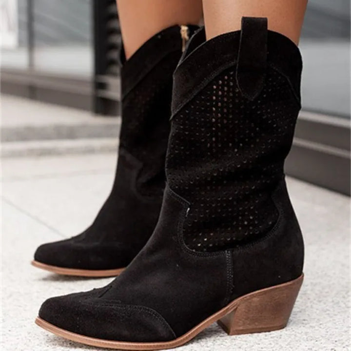Rachel - Cowboy Style Orthopedic Boots