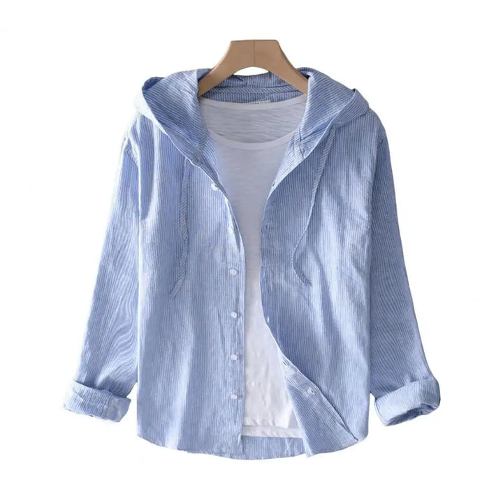 Celest | Lightweight Hooded Blouse