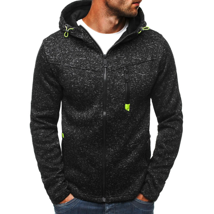 Men's sporty hoodie jacket