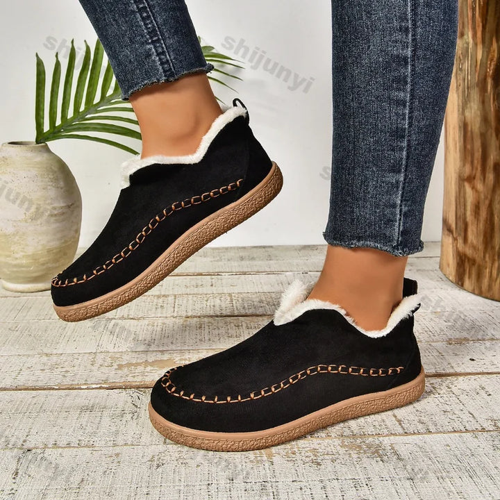 Katie Orthopedic Leather Ankle Boots