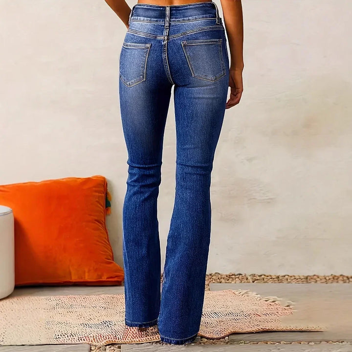 Brynja | High Rise Flared Jeans