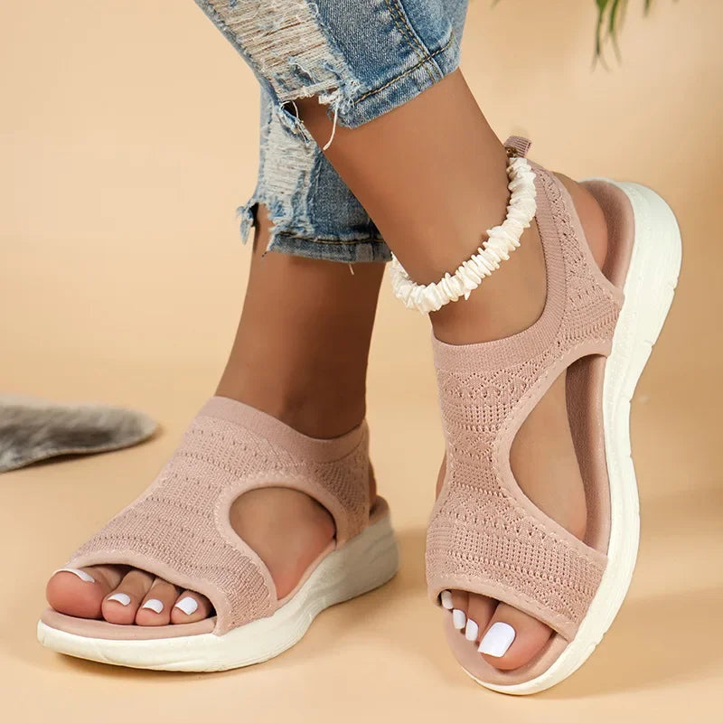 Amelie | Handmade Wedge Sandals