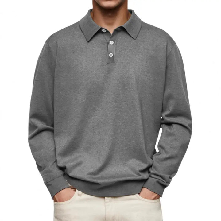 Matthew | Men's Casual Long-Sleeved Polo