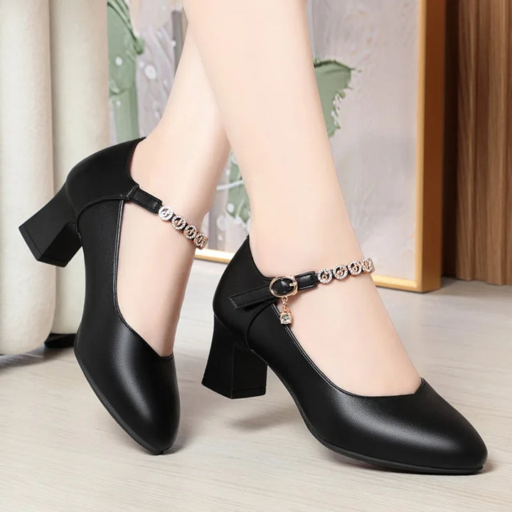 Zymara | Premium Patent Leather Pumps