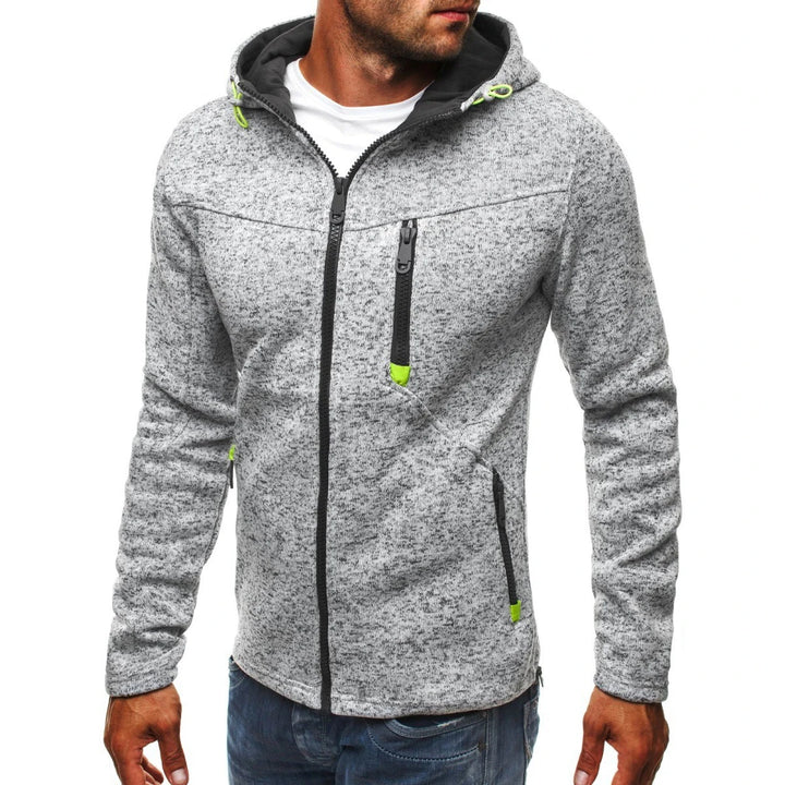Men's sporty hoodie jacket