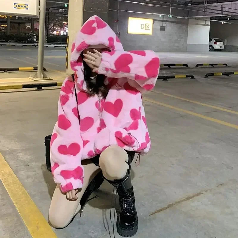 Maisie | Double-Sided Heart Coat - Unique Collection