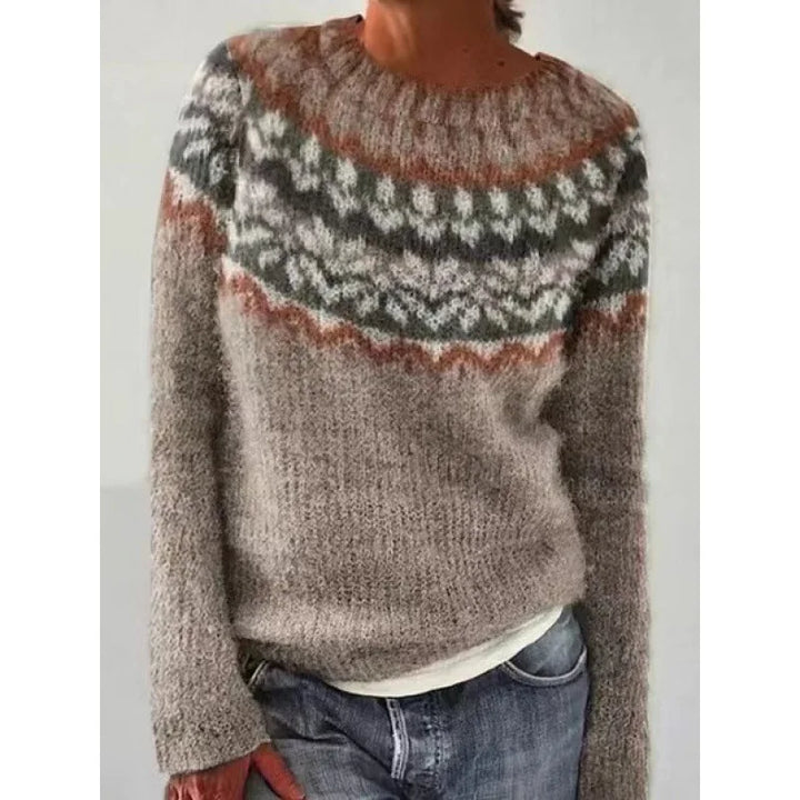 Yasmine | Retro autumn sweater