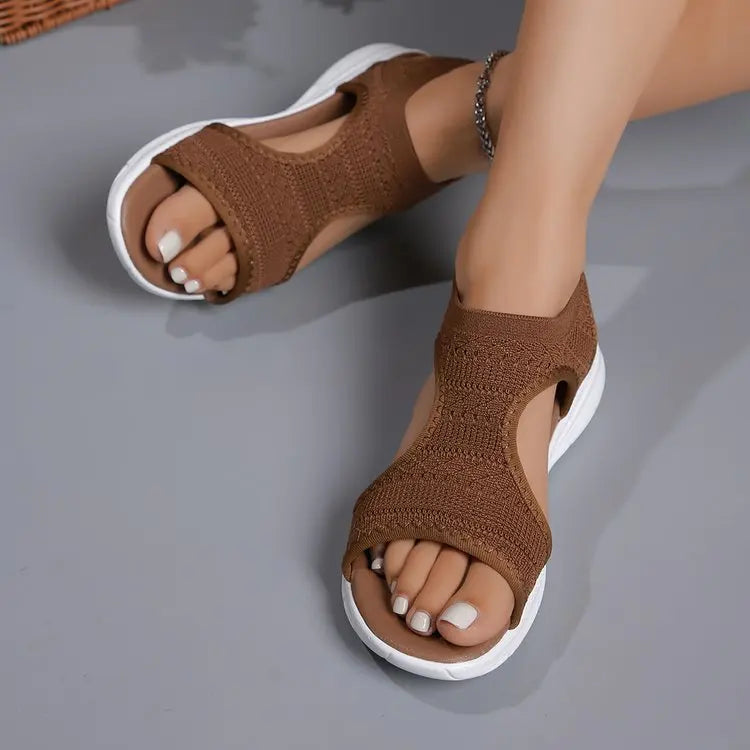 Amelie | Handmade Wedge Sandals