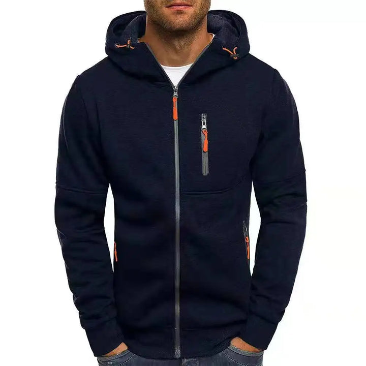Men's sporty hoodie jacket