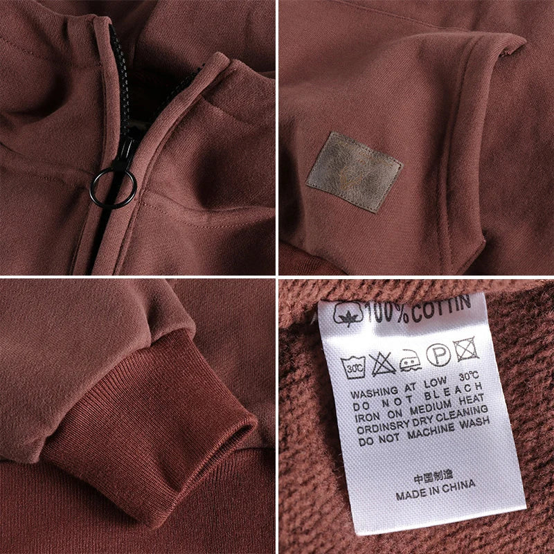 Zeke | Heavyweight Cotton Blend Hoodie