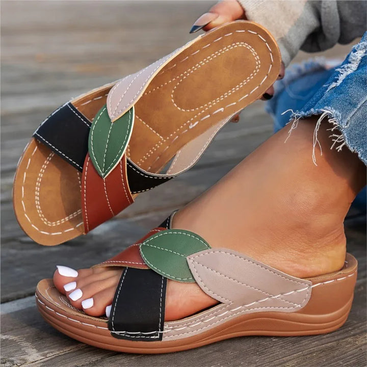 Nina | Handmade Wedge Sandals
