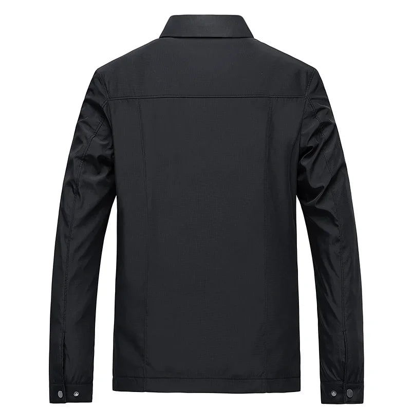 Stylish jacket with zipper