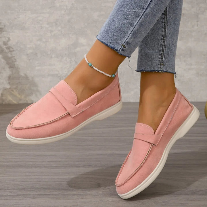 Hannah | Handmade Elegant Suede Moccasins