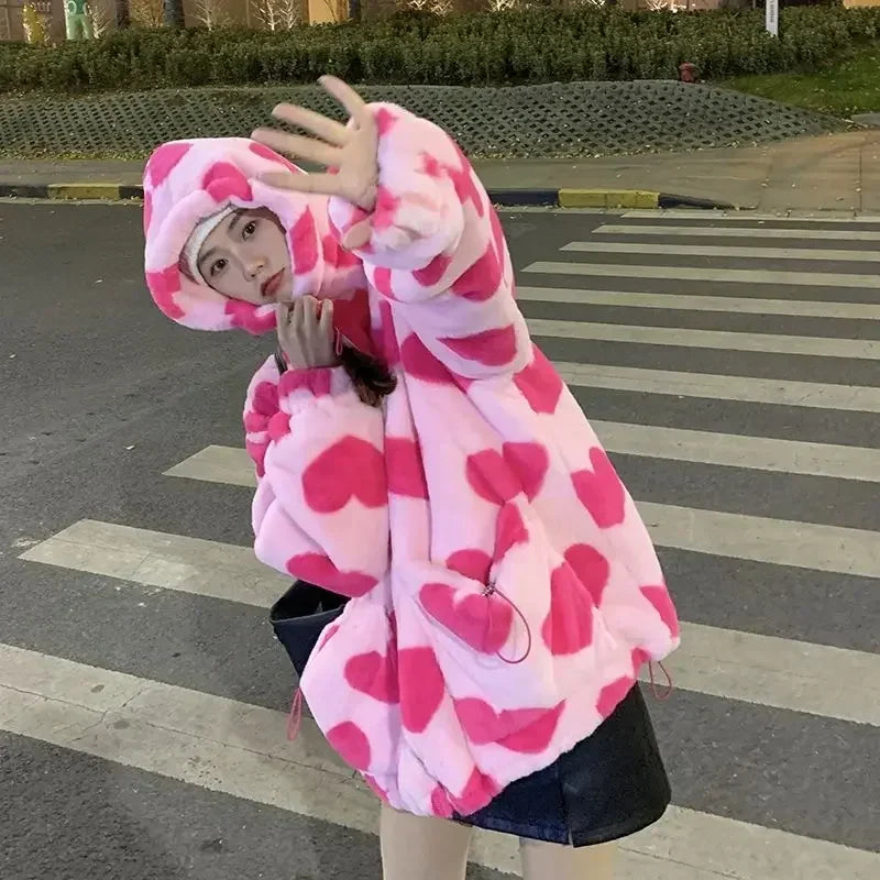 Maisie | Double-Sided Heart Coat - Unique Collection