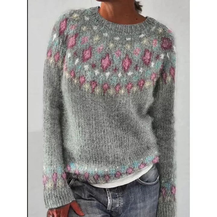 Yasmine | Retro autumn sweater