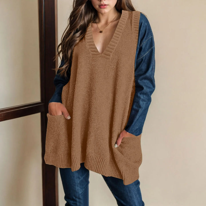 Helen | Casual V-Neck Vest