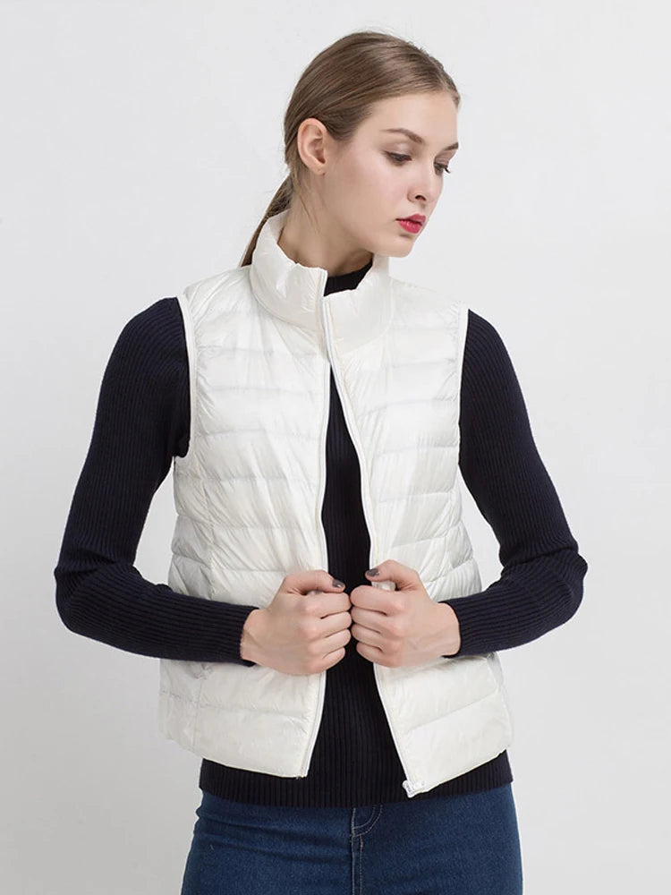 Galora – New Waterproof Vest with White Duck Down