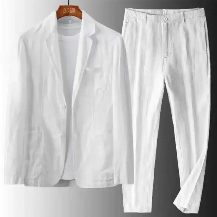 Ivan | Linen Blazer & Trousers Set