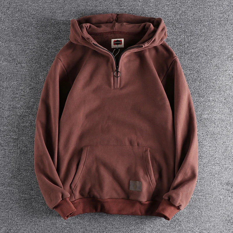 Zeke | Heavyweight Cotton Blend Hoodie