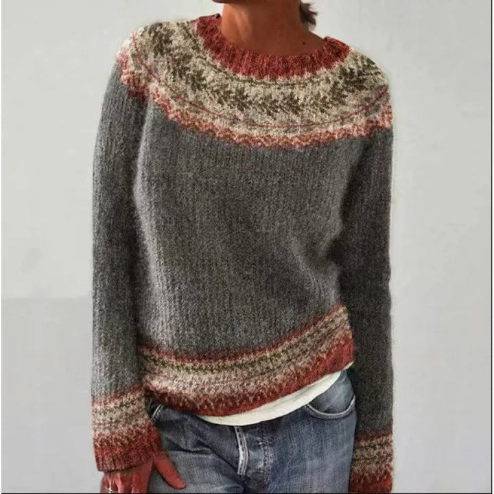 Yasmine | Retro autumn sweater