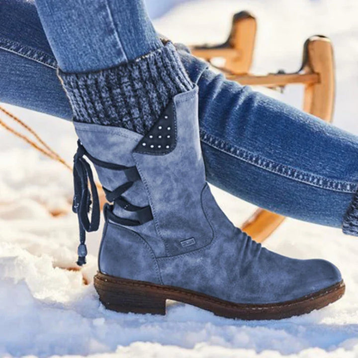 Chloe - Orthopedic Plush Boots