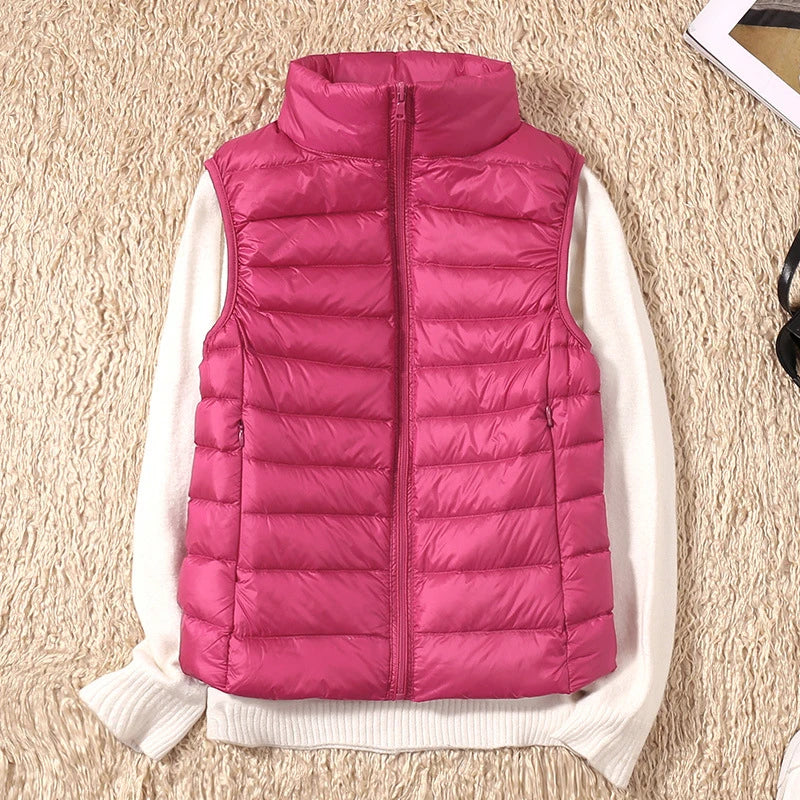Galora – New Waterproof Vest with White Duck Down