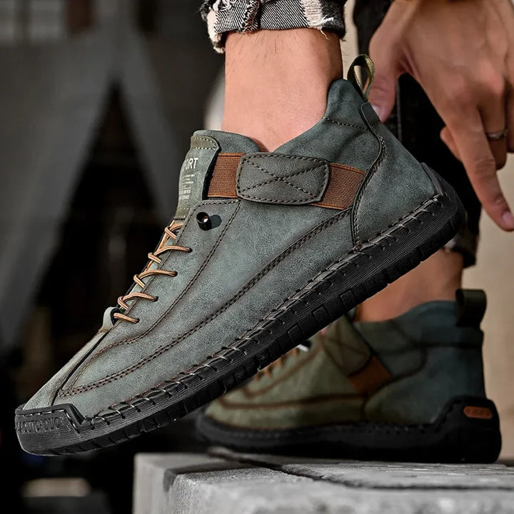 Theodora | Orthopedic Leather Ankle Boots