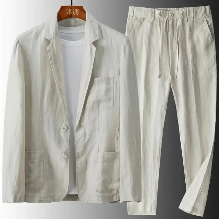 Ivan | Linen Blazer & Trousers Set