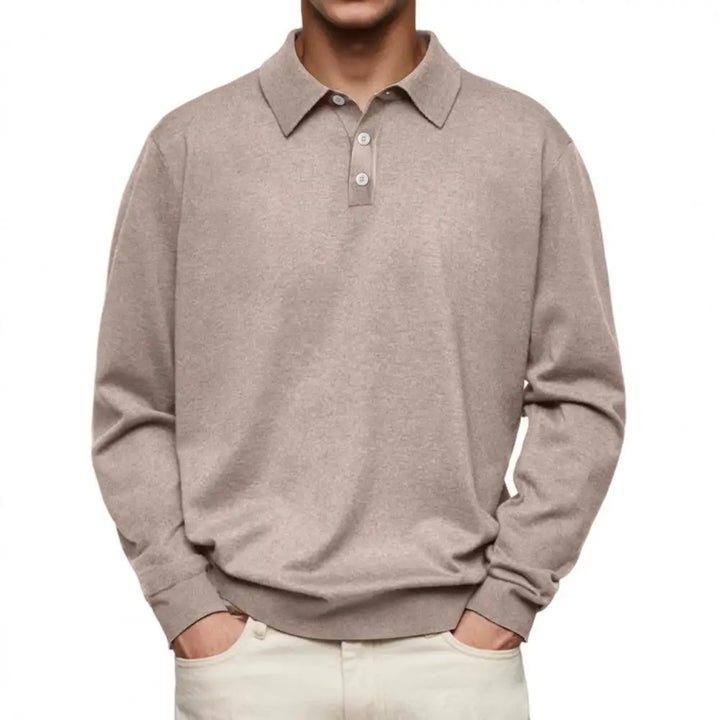 Matthew | Men's Casual Long-Sleeved Polo