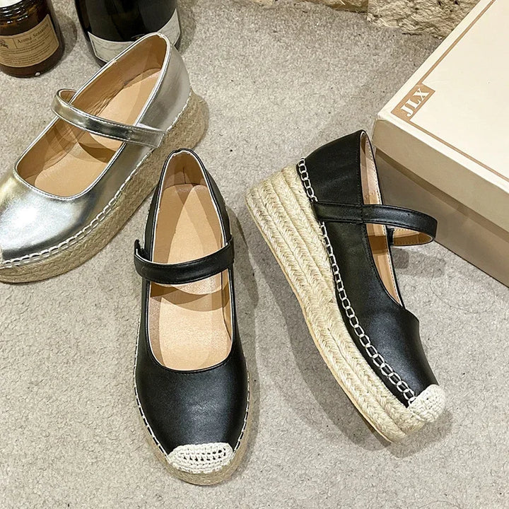 Verena | Premium Wedge Shoes with Buckle