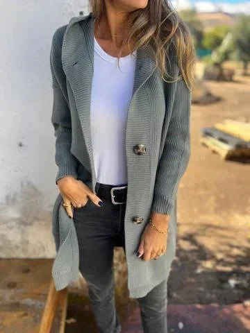 Frieda – Elegant knitted cardigan