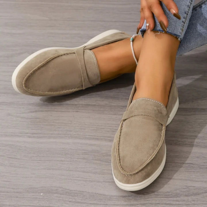 Hannah | Handmade Elegant Suede Moccasins
