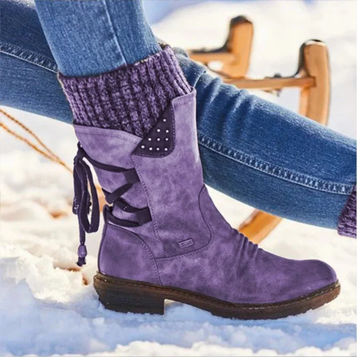 Chloe - Orthopedic Plush Boots