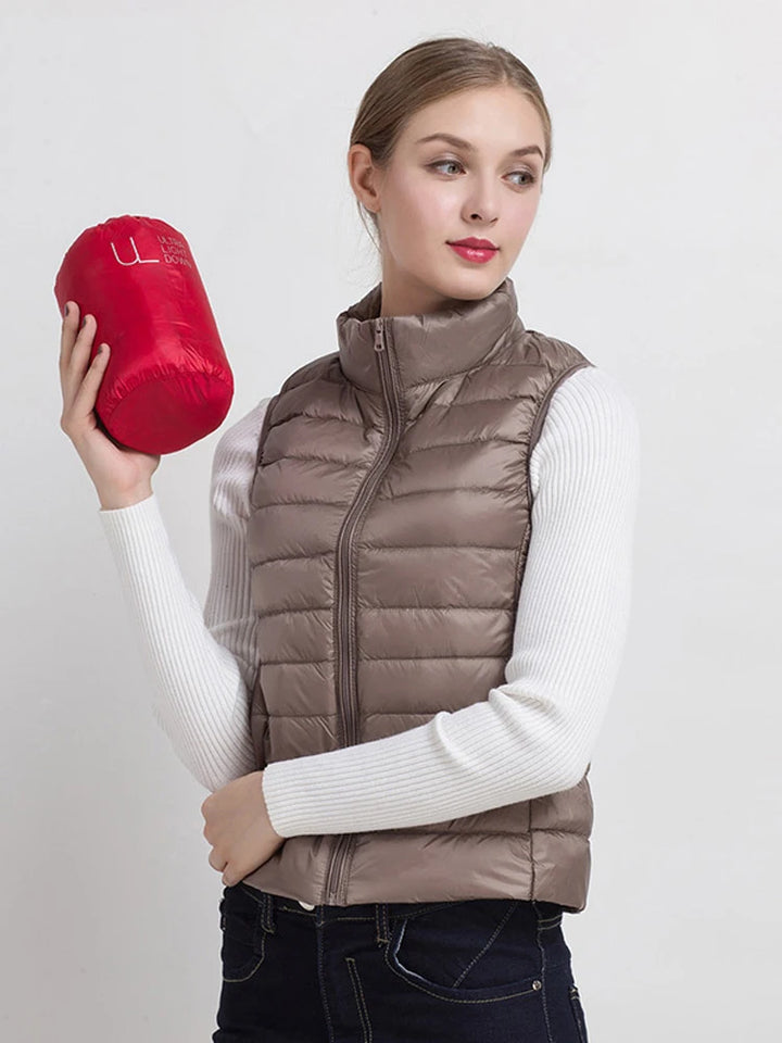 Galora – New Waterproof Vest with White Duck Down