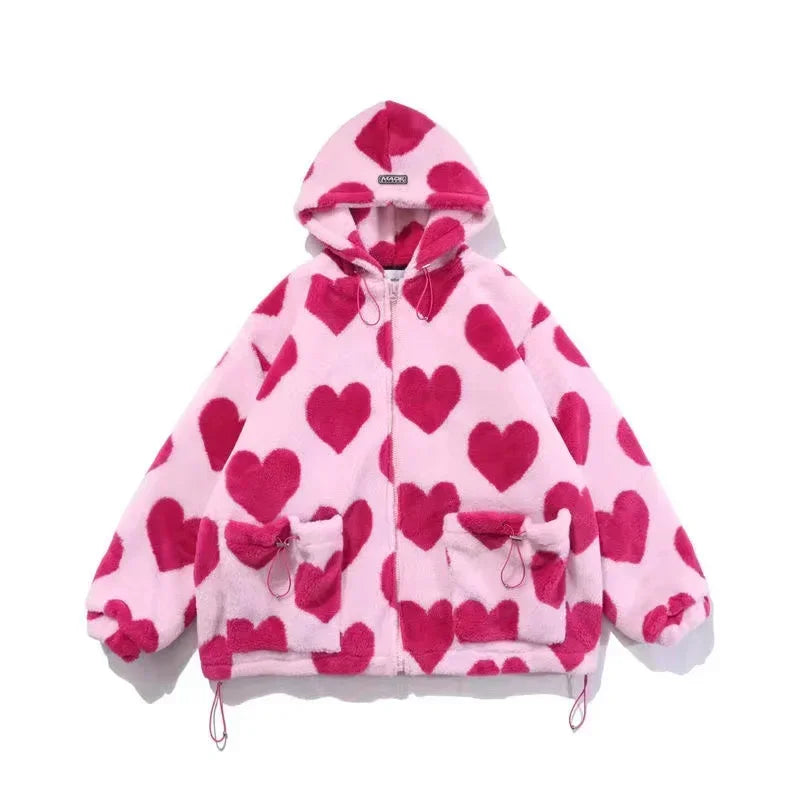 Maisie | Double-Sided Heart Coat - Unique Collection